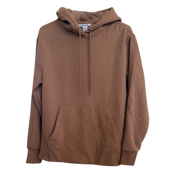 NWOT Athleta Retroplush II Hoodie Sweatshirt in Taupe Brown Super Soft Cozy New - Picture 1 of 8
